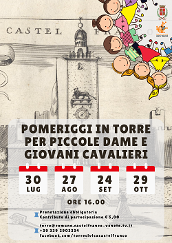 Immagine per Pomeriggi in Torre Civica per piccole dame e giovani cavalieri